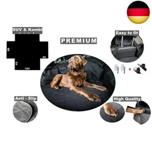 Fixcape Doggy ComfortableCar Cover Combi SUV Protective Mat Dog Blanket Boot Protector