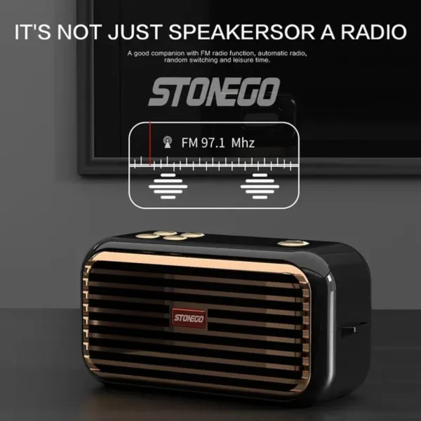 Retro Radio Speaker