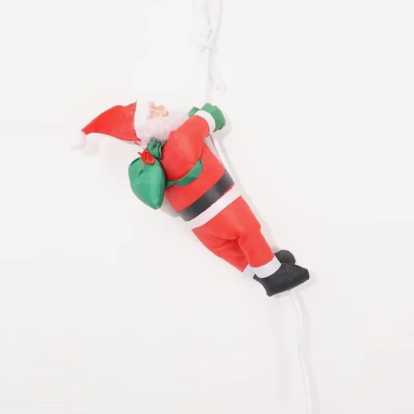 Santa Claus Climbing Ladder Decor Roof Pendant Merry Christmas Decoration for Home Cristmas Tree Ornament New Year Gift Holiday Party Tool