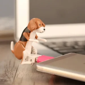 Humorous Humping USB Dog Miniature Cute PC USB Gadget Amusing Joke Humping Dog Rascal Toy Stress Relief Toy for Office Employees