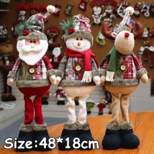 Christmas Decorations Christmas Decoration Christmas Doll Festive Decor Christmas Window Showcase Christmas Supplies