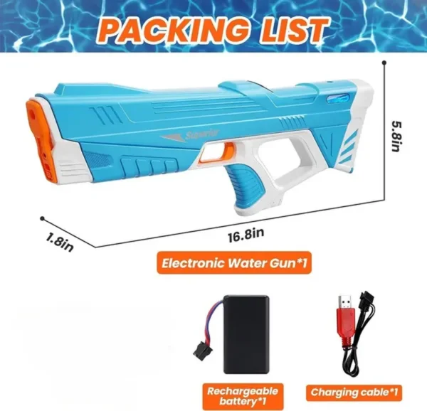 Water shooting gun for kids