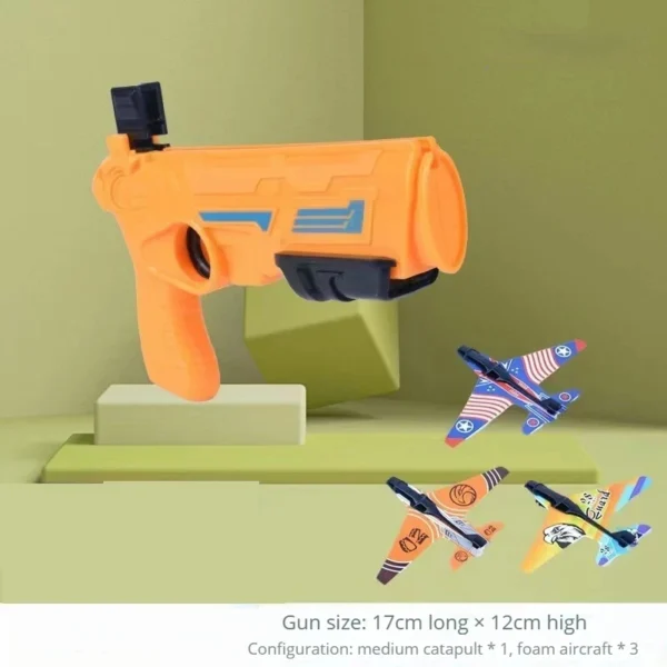 Children&#039;S Toy for Boys 3 to 5 Years Ejection Fun Game Aircraft Shooting Game Outdoor Parent-Child Sport Toys Kids Aircraft Set Plane Toy
