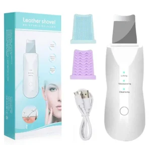 Ultrasonic Skin Scraper Pore Cleaning Facial Deep Anti-Acne Cleaning Machine Suitable for Female and Male Beauty Instruments