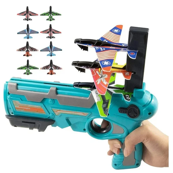 Children&#039;S Toy for Boys 3 to 5 Years Ejection Fun Game Aircraft Shooting Game Outdoor Parent-Child Sport Toys Kids Aircraft Set Plane Toy