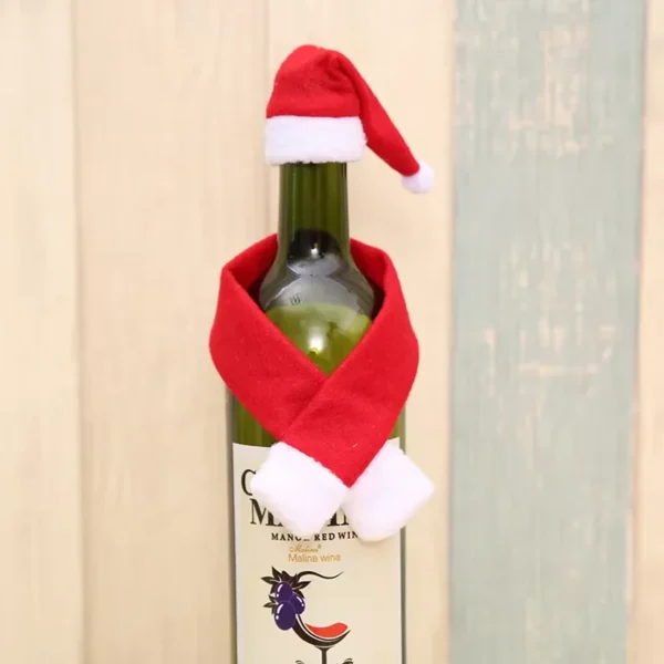 Christmas Wine Cover