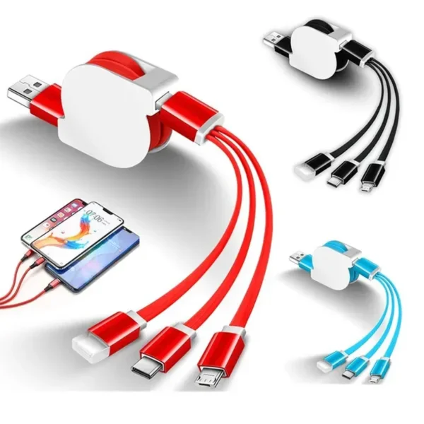 Multiuse charging cable