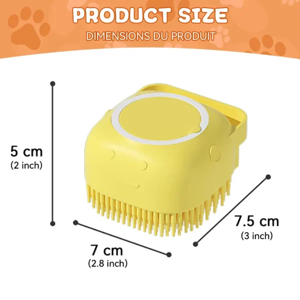 Dog Silicone Massage Brush