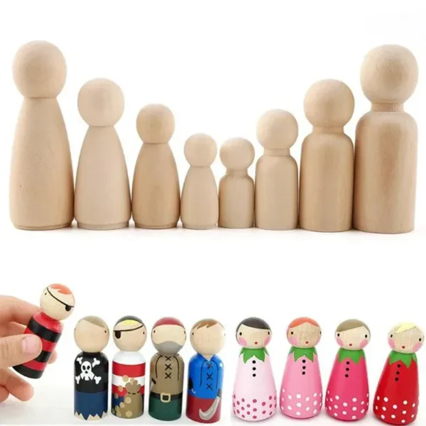 Wooden Dolls Arts & Crafts