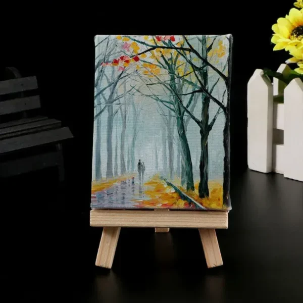 DIY Canvas Board Frameless Watercolor Painting Craft New Blank Canvas Artist Oil Painting Wood Board Art Frame for Acrylic Living Room Home Decorations []