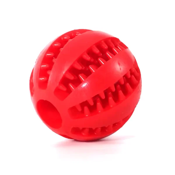 Silicone Dog Pet Dog Toy Ball Interactive Bite-Resistant Chew Toy for Small Dogs Tooth Cleaning Elasticity Ball Pet Products 5/6/7Cm