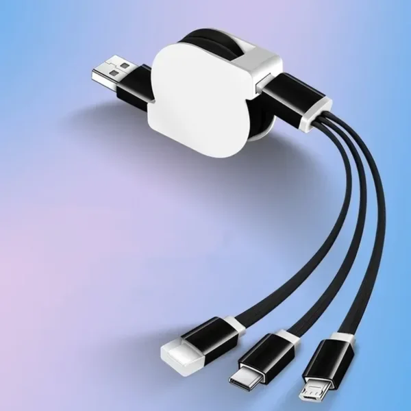 Multiuse charging cable