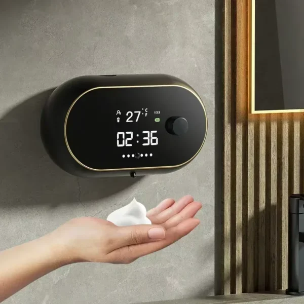 Toilet Bathroom 450ML Automatic Foam Soap Disepenser Smart Sensor Wall Mounted Hand Wash Touchless Kitchen Accessories for Bathroom