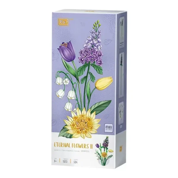 Mini Building Blocks Flower Bouquet