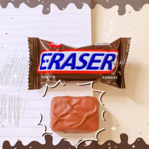 Eraser Funny for Kids Novel School Items Back to School Equipment Office Supplies Chocolate Erasers Rubber Kawaii Stationery Supplies Cute Stuff