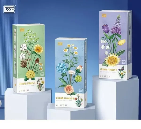 Mini Building Blocks Flower Bouquet