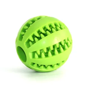 Silicone Dog Pet Dog Toy Ball Interactive Bite-Resistant Chew Toy for Small Dogs Tooth Cleaning Elasticity Ball Pet Products 5/6/7Cm