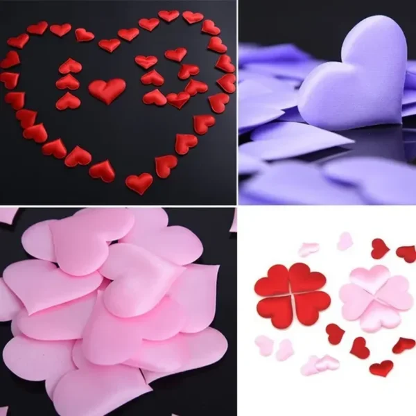 120Pcs/Bag Love Romantic Decoration Throwing Heart Petals Wedding Table Decoration Valentines Day Decoration Party Supply Fashion