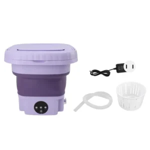 11L Portable Mini Washing Machine Small Washer Foldable Washer and Spin Dryer