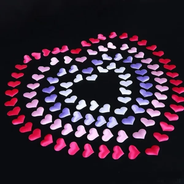 120Pcs/Bag Love Romantic Decoration Throwing Heart Petals Wedding Table Decoration Valentines Day Decoration Party Supply Fashion