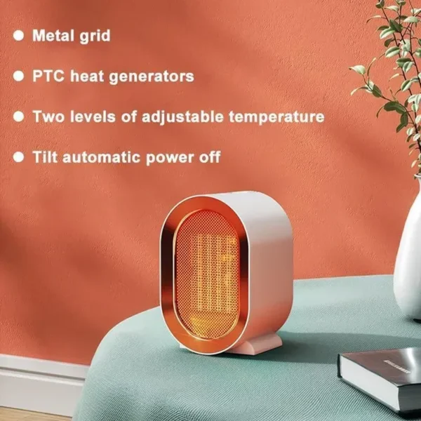 Portable Electric Heater with Thermostat