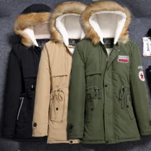 Couple of stylish Autumn Winter Long Parka Men, Casual Slim Fit Hood, Winter Jackets, Mens Coat