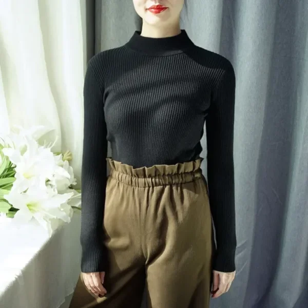 Slim-Fit Tight Sweater
